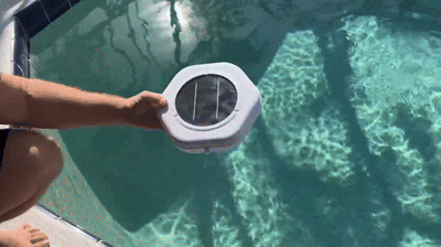 Solar Pool Ionizer Automatic Floating Pool Cleaner