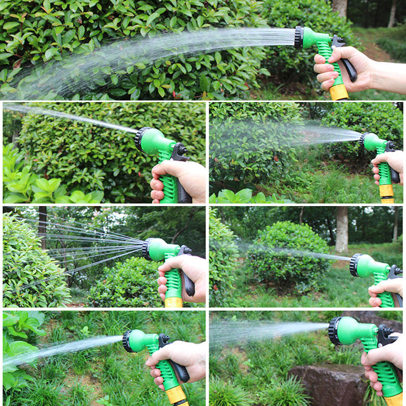 Portable Wall-mounted Garden Hose Reel with Sprayer