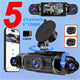 5 Channel 360° Dash Cam with 1080P HD & Night Vision