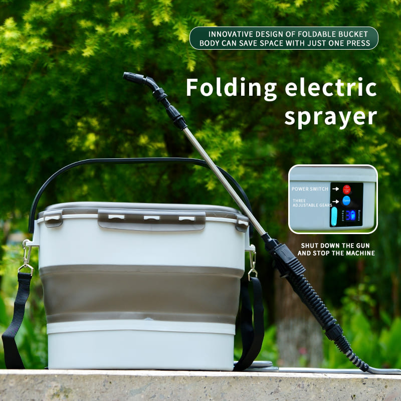 Adjustable Folding Electric Spray Backpack