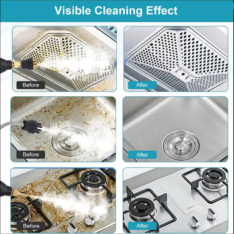 2500W Portable High Pressure Steam Cleaner