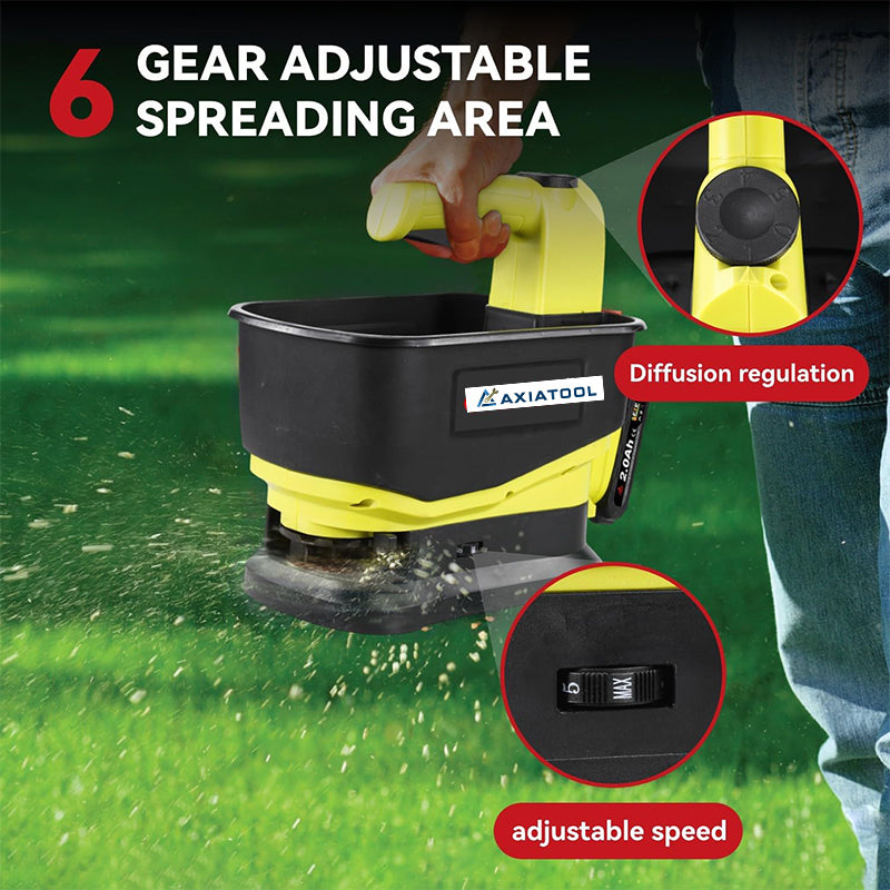 Portable Cordless Seed Automatic Spreader