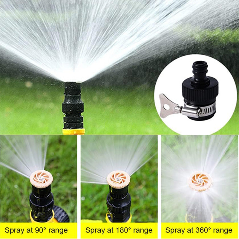 4 PCS 360° Automatic Garden Water Sprinklers
