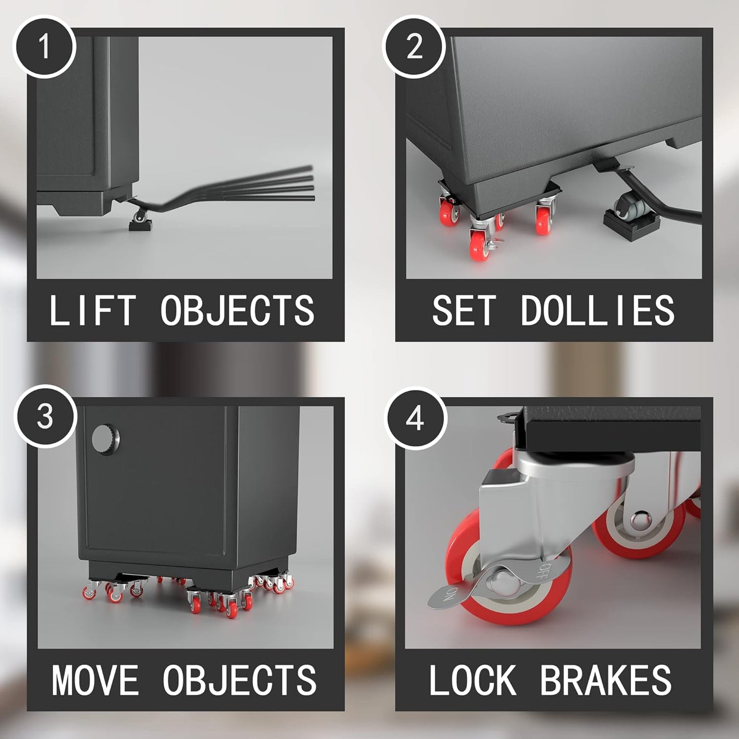 Furniture Dolly and Movers Set