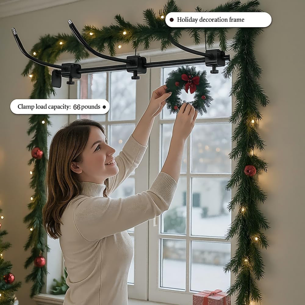 Adjustbale Garland Hanger for Front Door