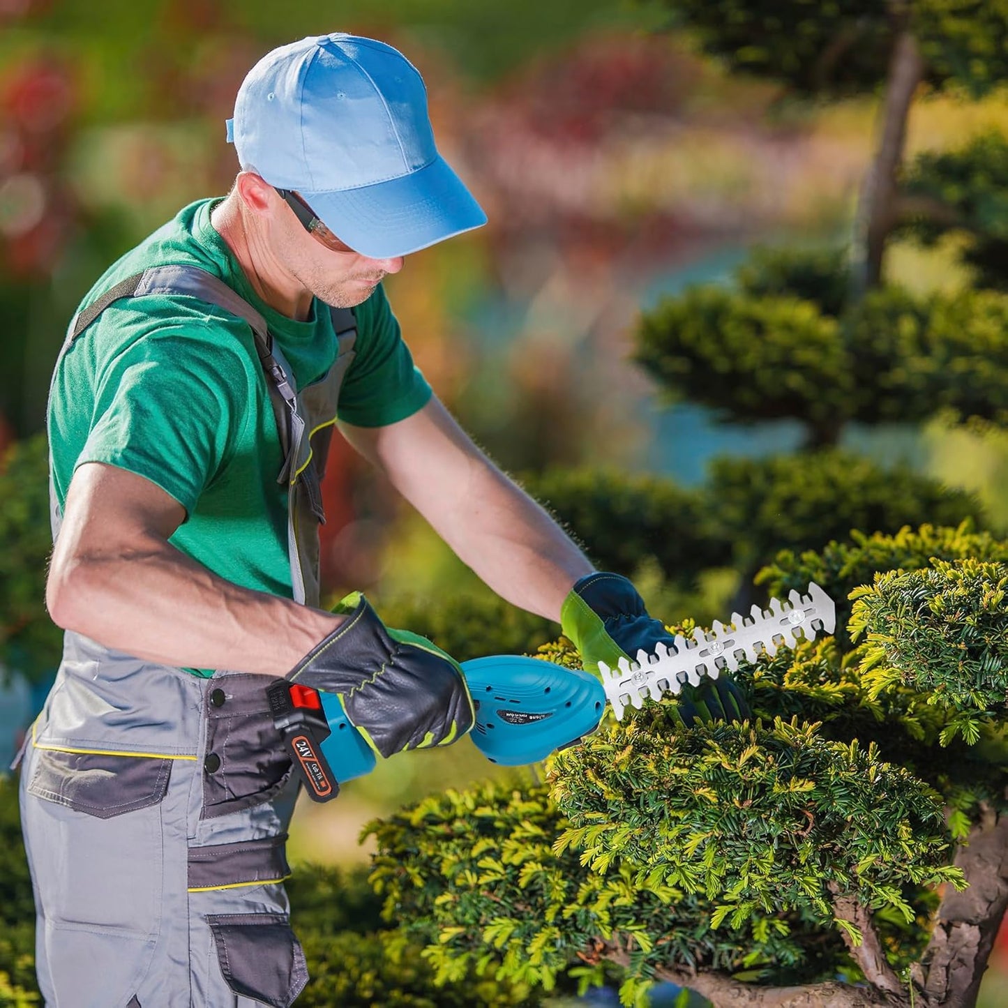 2 in 1 Hedge Trimmer Cordless with Battery