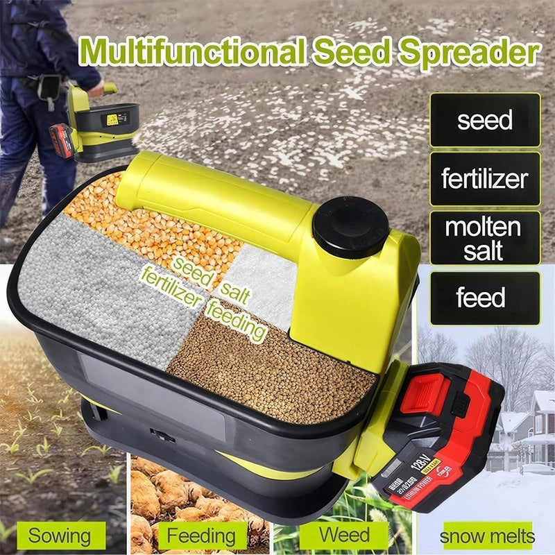 Portable Cordless Seed Automatic Spreader