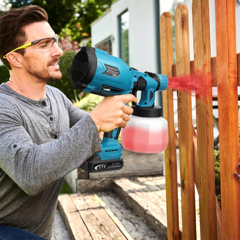 Axiatool high pressure cordless paint sprayer with 2 Batteries