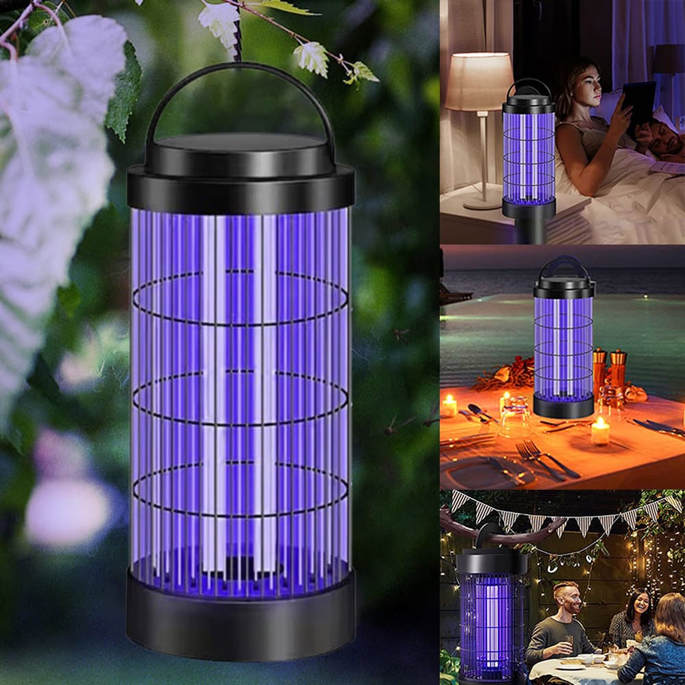 Electronic Bug Zapper Lantern for Outdoor Indoor