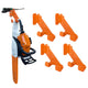 Heavy Duty Chainsaw Holder Wall Mount