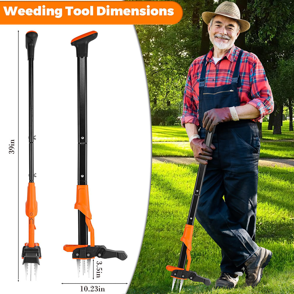 39inch Long Handle Weed Puller Tool