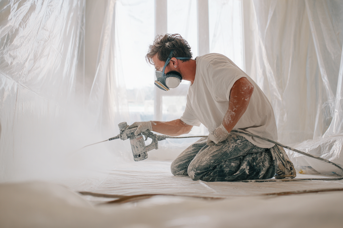 How to Use a Cordless Paint Sprayer Indoors Without Making a Mess