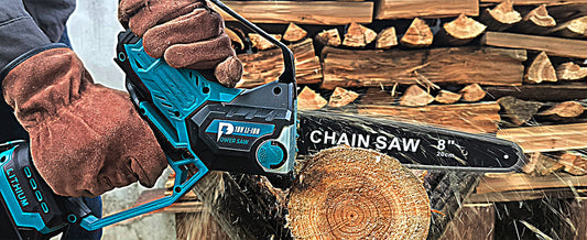 How to Use the 6"/8" Brushless Cordless Chainsaw: A Step-by-Step Guide