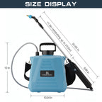 8L Electric Sprayer with Adjustable Shoulder Strap