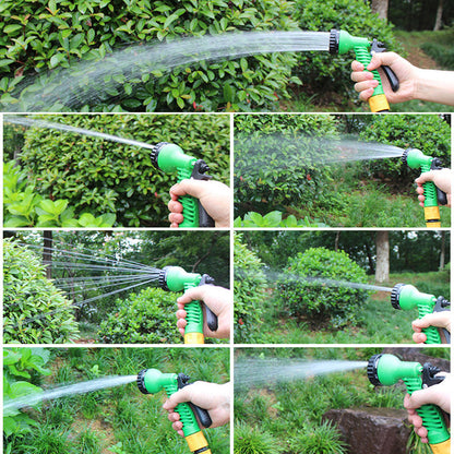Portable Wall-mounted Garden Hose Reel with Sprayer