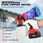 Portable Cordless Paint Sprayer with Batteries