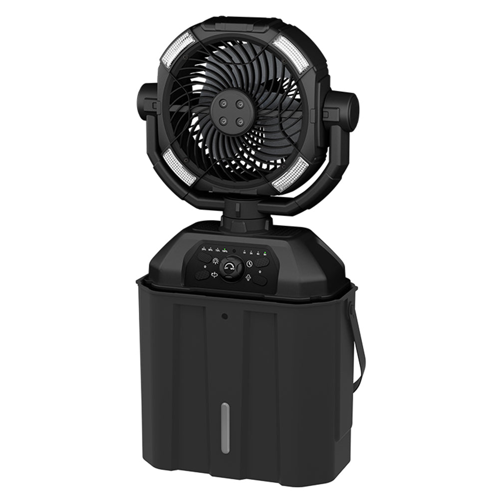 Portable Misting Fan with Remote Control for Outdoor Patios