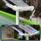 Solar Pool Fountain with RGB Lights