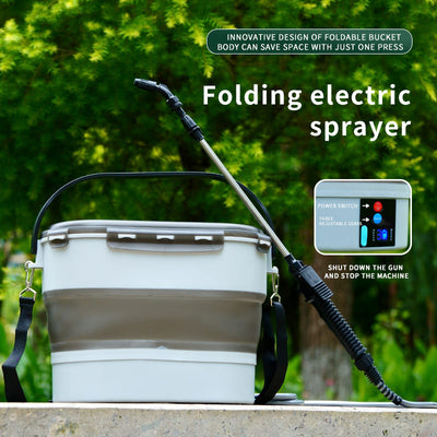Adjustable Folding Electric Spray Backpack