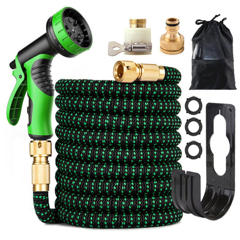 Expandable Garden Hose with 10 Function Nozzle Sprayer