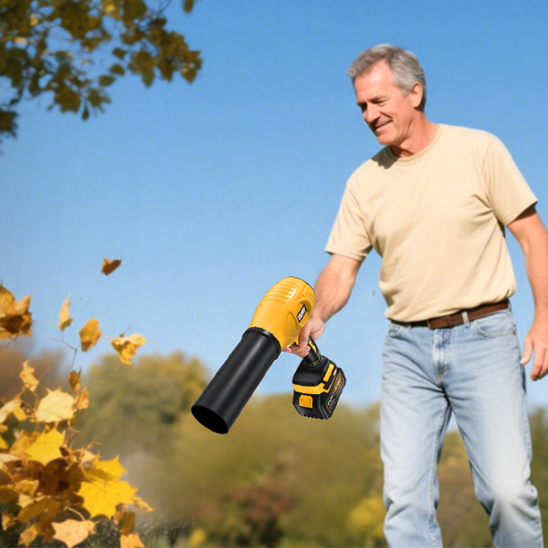 Electric Cordless Leaf Blower for Patio Cleaning