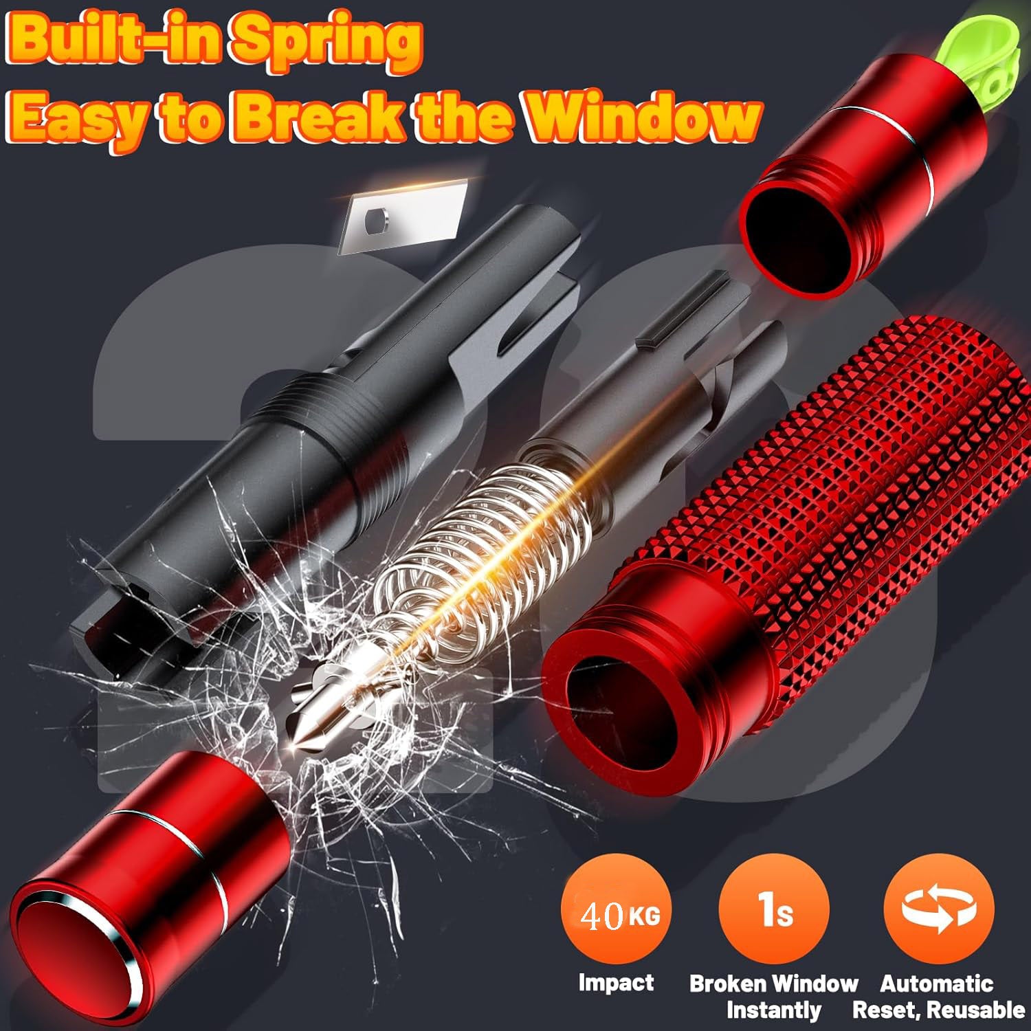 2025 Upgraded Safety Hammer Emergency Escape Tool
