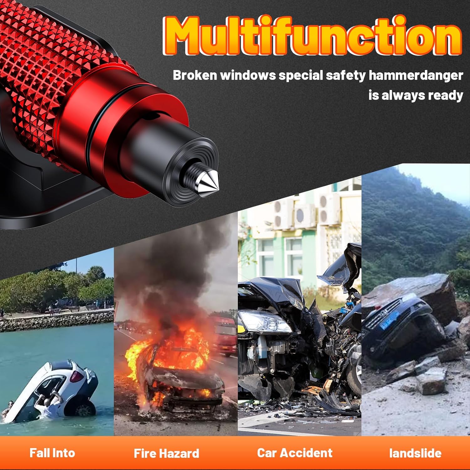 2025 Upgraded Safety Hammer Emergency Escape Tool