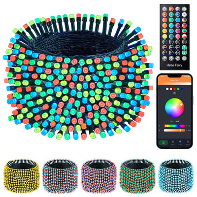 500LED Smart Color Changing Halloween Lights