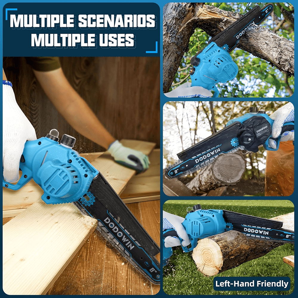 6 inch Electric Cordless Chainsaw with Battery