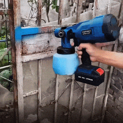 Rechargeable Cordless Paint Sprayer with Battery