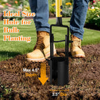 Removable Bulb Planter Tool for Gardening
