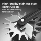 Long Handle Wheel Rotary Lawn Edger Sidewalk