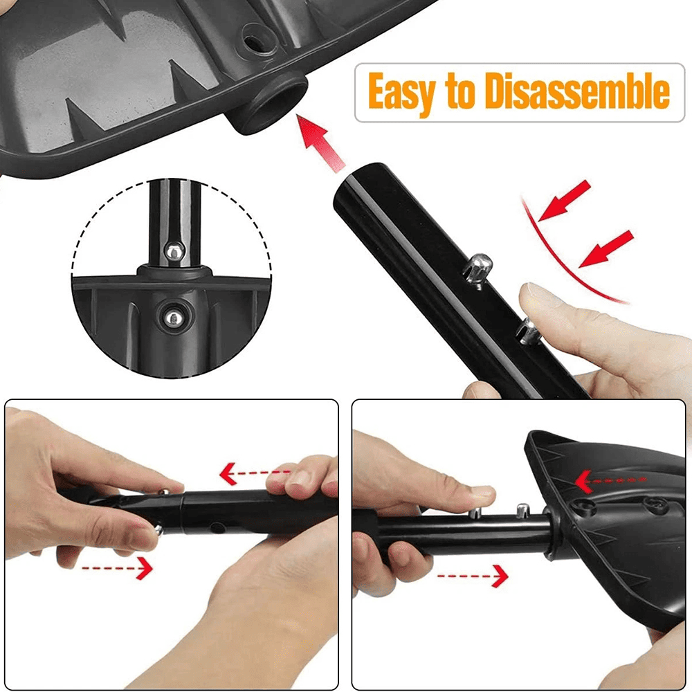 33-inch Detachable Snow Shovel