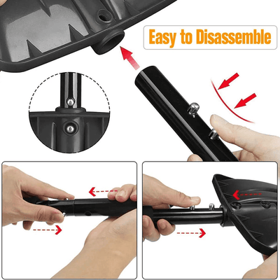 33-inch Detachable Snow Shovel
