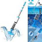 Cordless Pool Vacuum With Telescopic Pole for Above Ground/Hot Tub