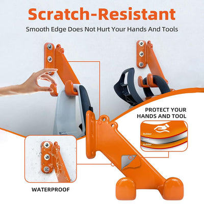 Heavy Duty Chainsaw Holder Wall Mount