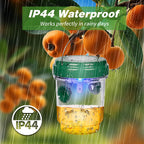 4 Pack Solar Powered Wasp Trap Outdoor Hanging