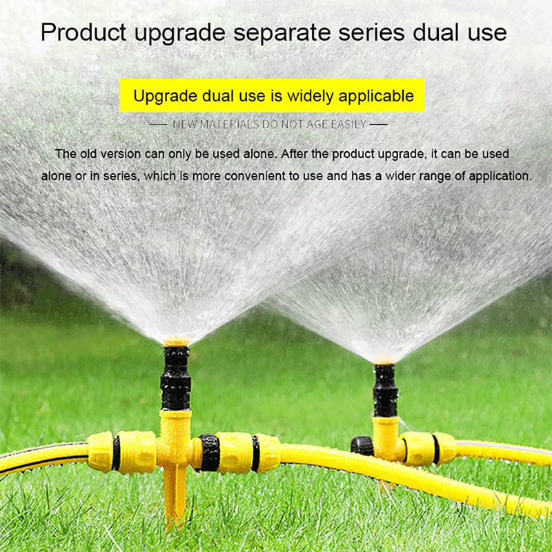 4 PCS 360° Automatic Garden Water Sprinklers