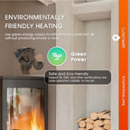 Dual Blade Heat Powered Stove Fan – Stronger Airflow, Longer Lasting