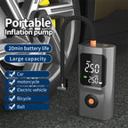 Portable Air Compressor with Large Dual Digital Screen