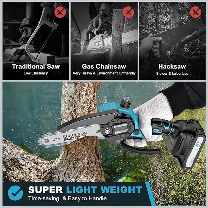 6"/8"  Brushless Cordless Chainsaw