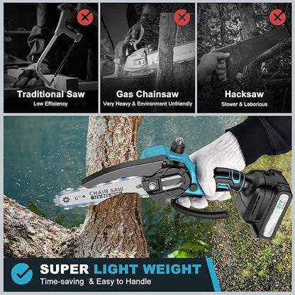 6"/8"  Brushless Cordless Chainsaw
