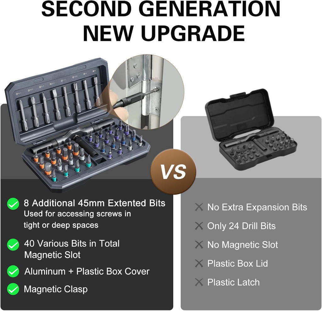 42 in 1 Magnetic Screwdriver Set with Case