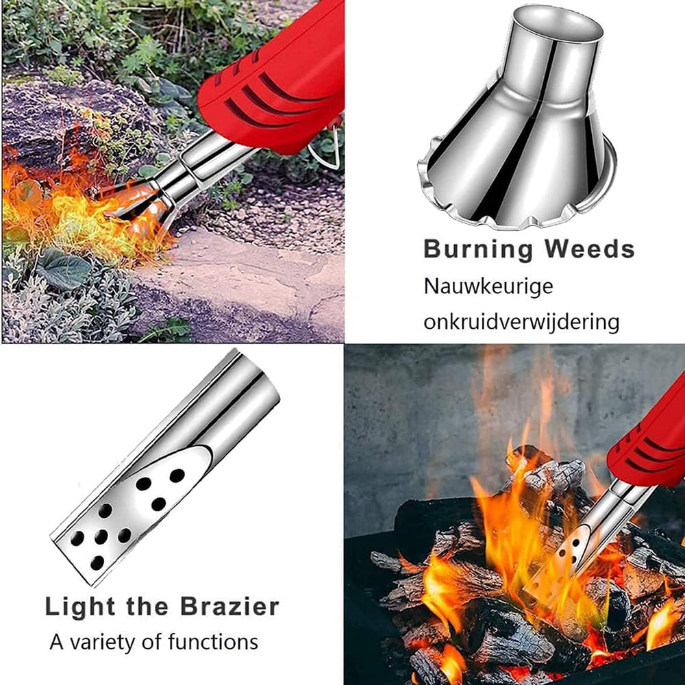 2 in 1 Electric Weed Burner with 5 Heads