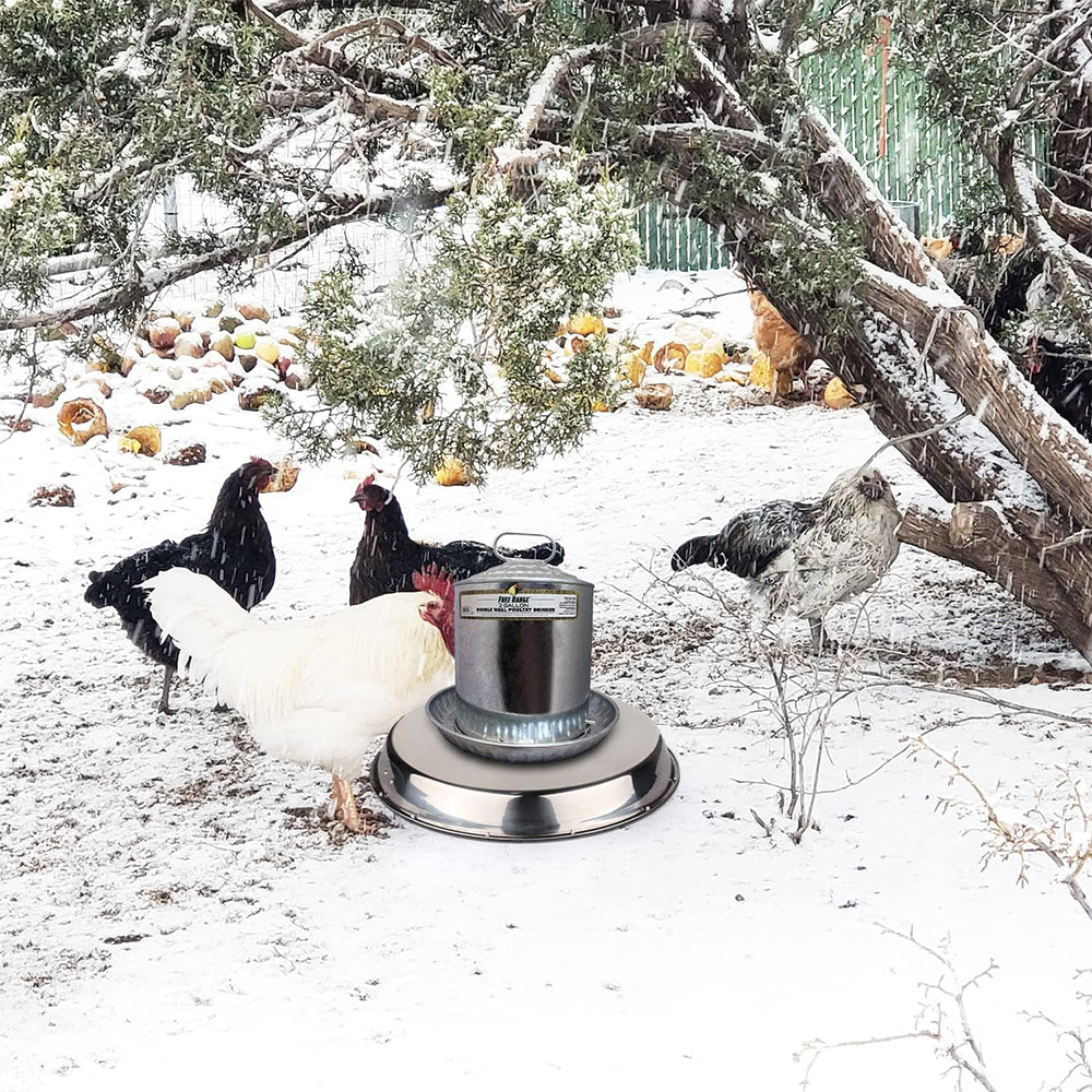 14inch Poultry Drinker Heated Base for Winter
