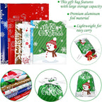 30PCS Christmas Gift Bags Assorted Sizes with Gift Tag