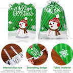 30PCS Christmas Gift Bags Assorted Sizes with Gift Tag