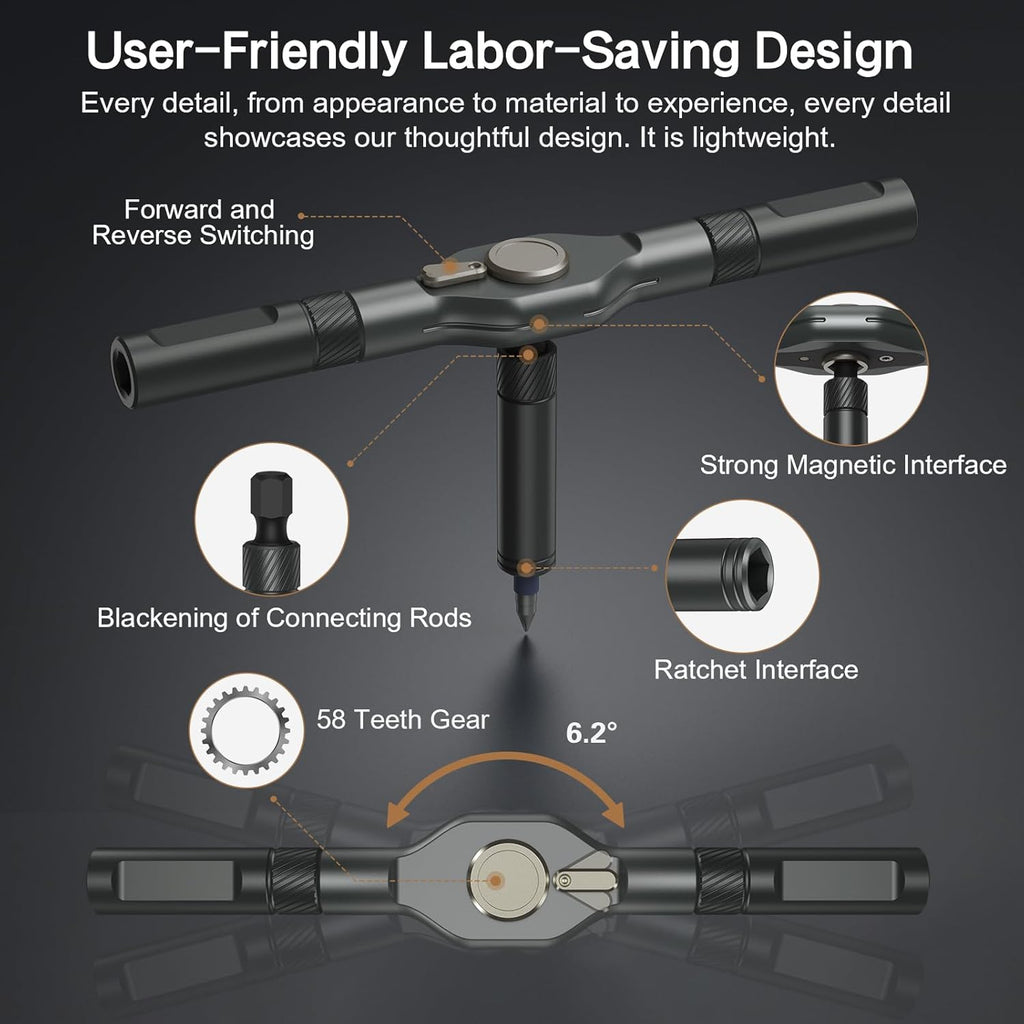 42 in 1 Magnetic Screwdriver Set with Case