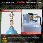 2 in 1 Propane Torch Weed Burner