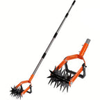 2-in-1 Adjustable Garden Tiller & Weeder